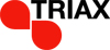 Triax logo - 70mm [red_black]